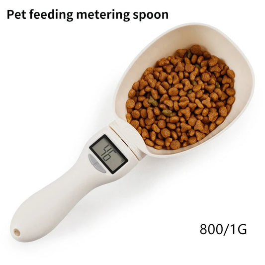 1/2/3PCS Electronic Measuring Tool Dog and Cat Feeding Bowl Measuring Spoon