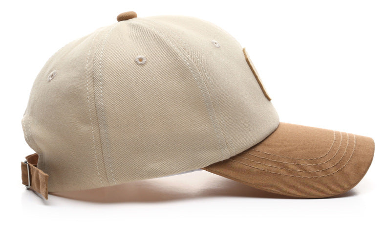 Unisex Cotton Baseball Cap For Women And Men Casual Snapback Hat Fashion Letter C Patch Hat Summer Sun Visors Caps