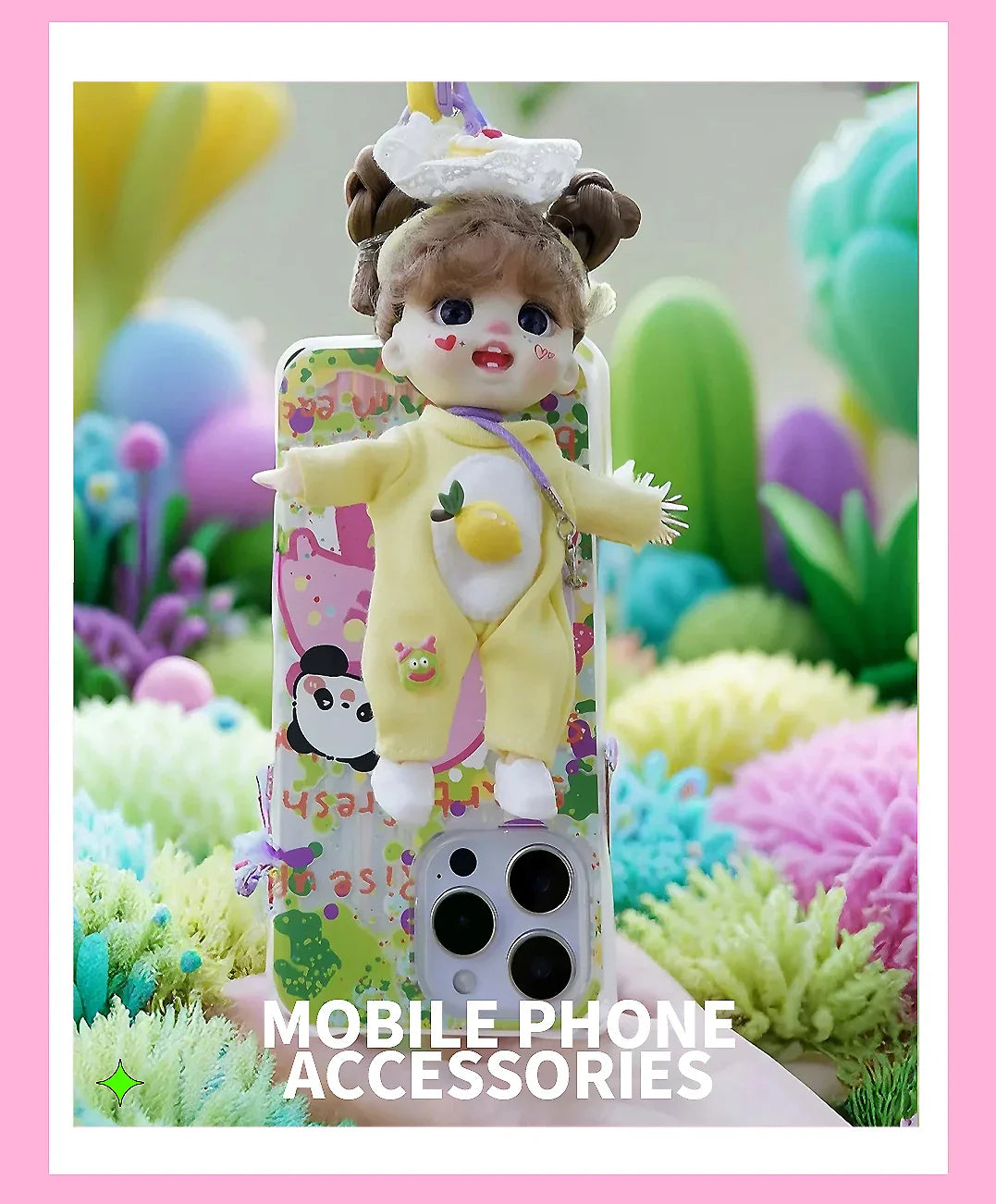 bjd doll Dolls for girls Labbu doll pocket mini blyth girl Doll Barbi cry Baby Rainbow Ball jointed doll Mobile phone Decoration