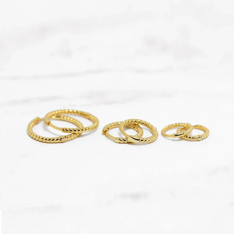 LENNIK 1pair 925 Sterling Silver Hoop Earring 6/7/8/13mm Circle Round Huggies for Women Men Ear Ring Bone Buckle Fashion Jewelry