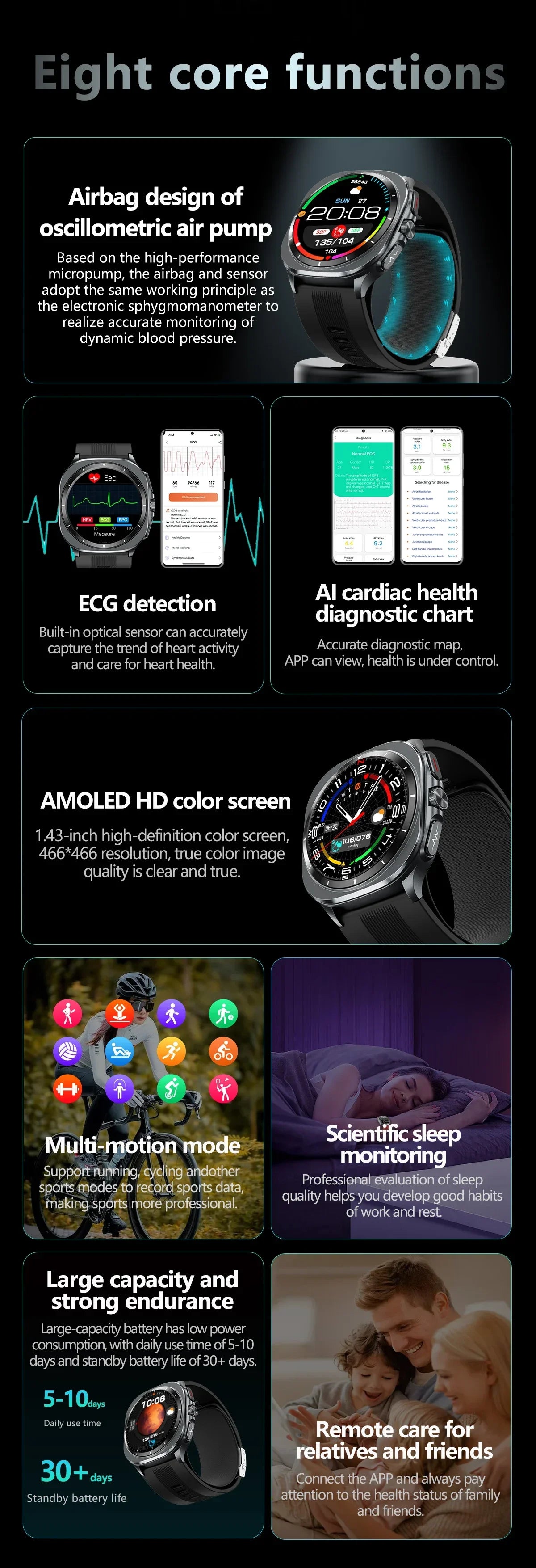 huawei Smart Watch men Bluetooth call watch
