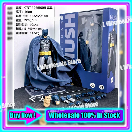 In Stock Ct Toys Blue Batman Spiderman Mess Toys Superior Symbiote Scarlet Spider Daredevil Wolverine Anime Action Figure Toys