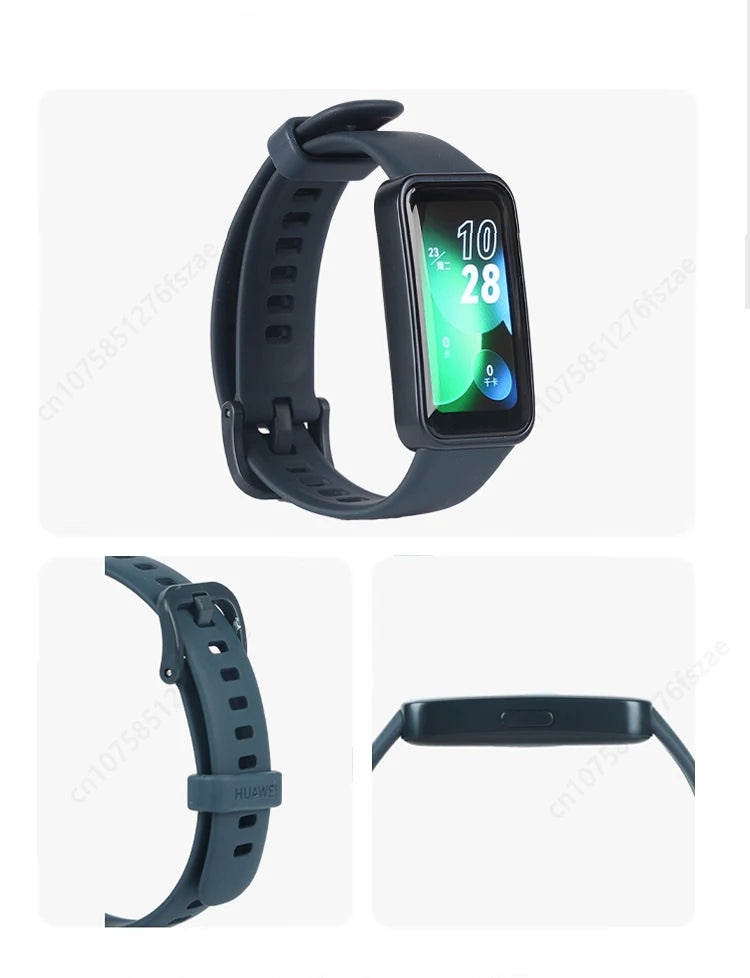 Original HUAWEI Band 8 Smart Band All-day Blood Oxygen 1.47'' AMOLED Screen Heart Rate Smartband 2 Weeks Battery Life