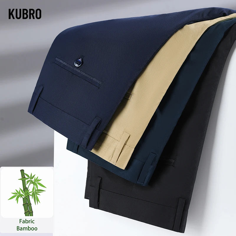 British Gentleman Office Business Casual Suit Pants Summer Thin Straight Versatile