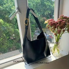 All-Match Women Shoulder Bag Solid Fashion Handbag Crossbody Bag Women