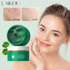 Centella Sleeping Mask Repair Facial Redness Leave-In Soothing Hydrating Mask Night Moisturizing Sensitive Skin Korean Cosmetics