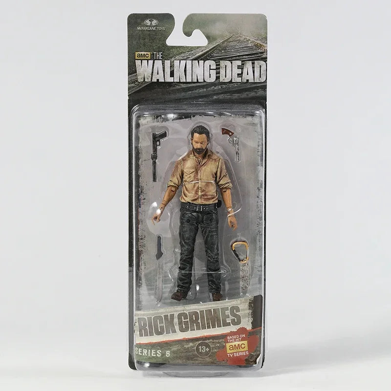 7 Styles AMC TV Series The Walking Dead Abraham Ford Bungee Walker Rick Grimes The Governor Michonne PVC Action Figure Model Toy