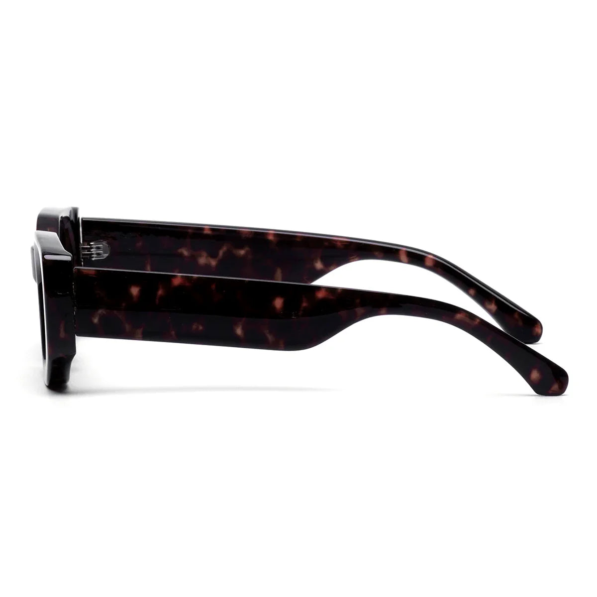 Ruiao 2025 new black classic retro designer branded concave irregular thick frame men women fashion sunglasses