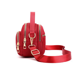 Fashion Women Crossbody Bags Sweet Zipper Mobile Phone Shoulder Bag Lady