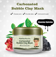 Bubble Clay Mask Moisturizing Deep Cleansing Oil Control Blackhead Remover Face Mask Facial Mud Masks Skin Care for Face