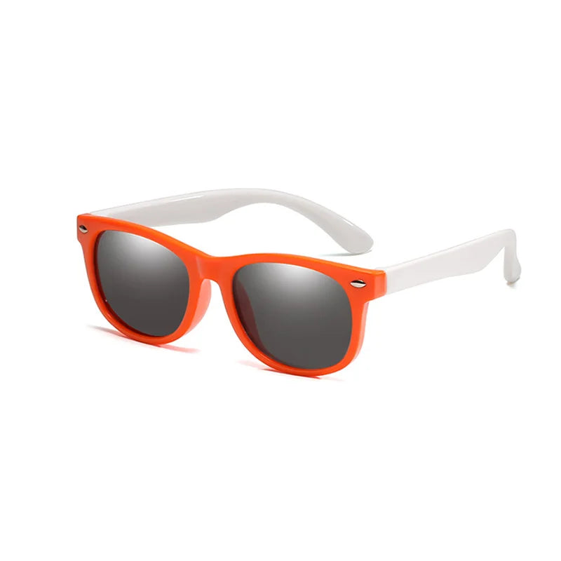 RUISIMO Kids Polarized Sunglasses TR90 Boys Girls Sun Glasses Silicone Safety Glasses Gift for Children Baby UV400 Eyewear