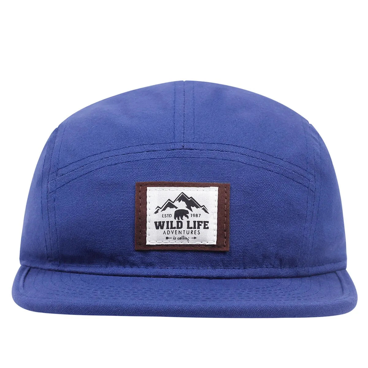 WILD LIFE Cotton 5 Panel Baseball Cap Snapback Caps Bone Gorras Hombre Originales Hip Hop Hats For Men Women Adjustable