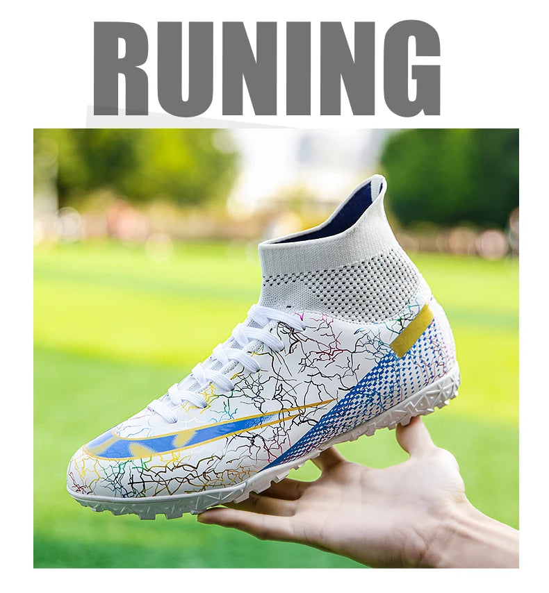 Football Boot Turf Training Futsal Hall Men Soccer Shoes