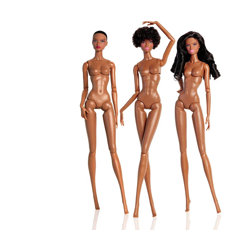 32cm European Supermodel Nude Doll Toy Original Unique Design Full Series Figure 1/6 Joint Multi Color Skin Exquisite Makeup Toy