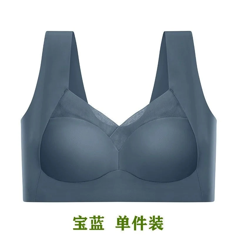 Woman Top Bra Push Up Bra Seamless Ice Silk Underwear Women