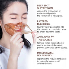 Face Peel Off Mask Reducing Freckle Removal Fade Darkening Chloasma Oil Control Remove Wrinkle Brighten Facial Mositurizing Mask