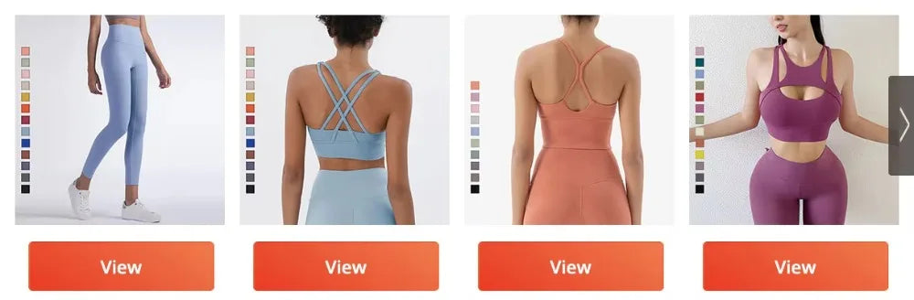 Sportswear Yoga Clothes Set Leggings and Tops Fitness Sports Suits Gym Clothing