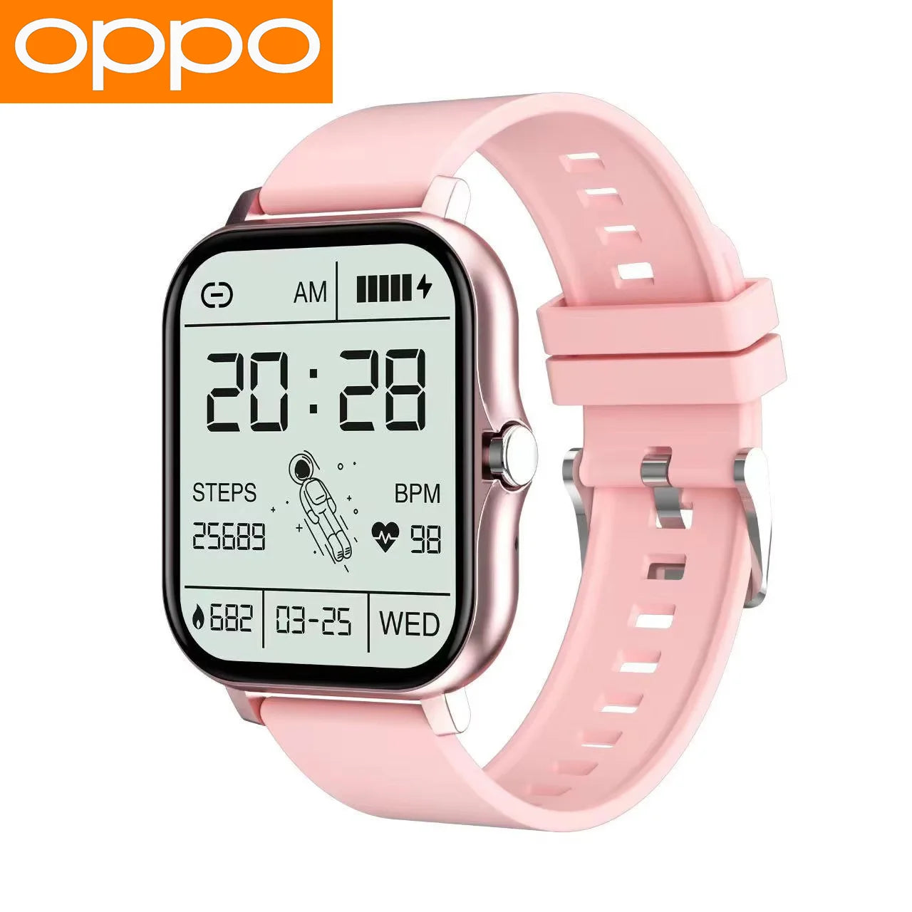 OPPO Hot Selling New Smart Watch For Men Women Newest Sport SmartWatch Faces Bluetooth Call Sports Fitness Phones Android iOS