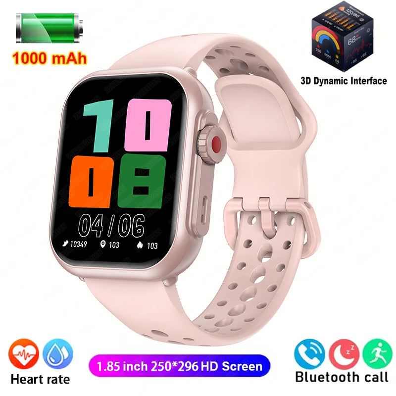 Watch Ultra 2 SE Men Women 1000mAh HD AMOLED GPS Track 100+Sport Heart Rate Bluetooth Call Waterproof Smartwatch For iOS Android