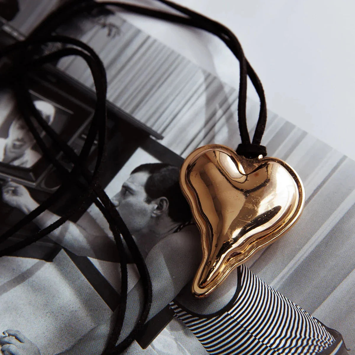 Uworld Waterproof Stainless Steel Micro Trend Cord Necklaces Women Statement Metal 18K Gold Plated Trendy 2024 Jewelry collares