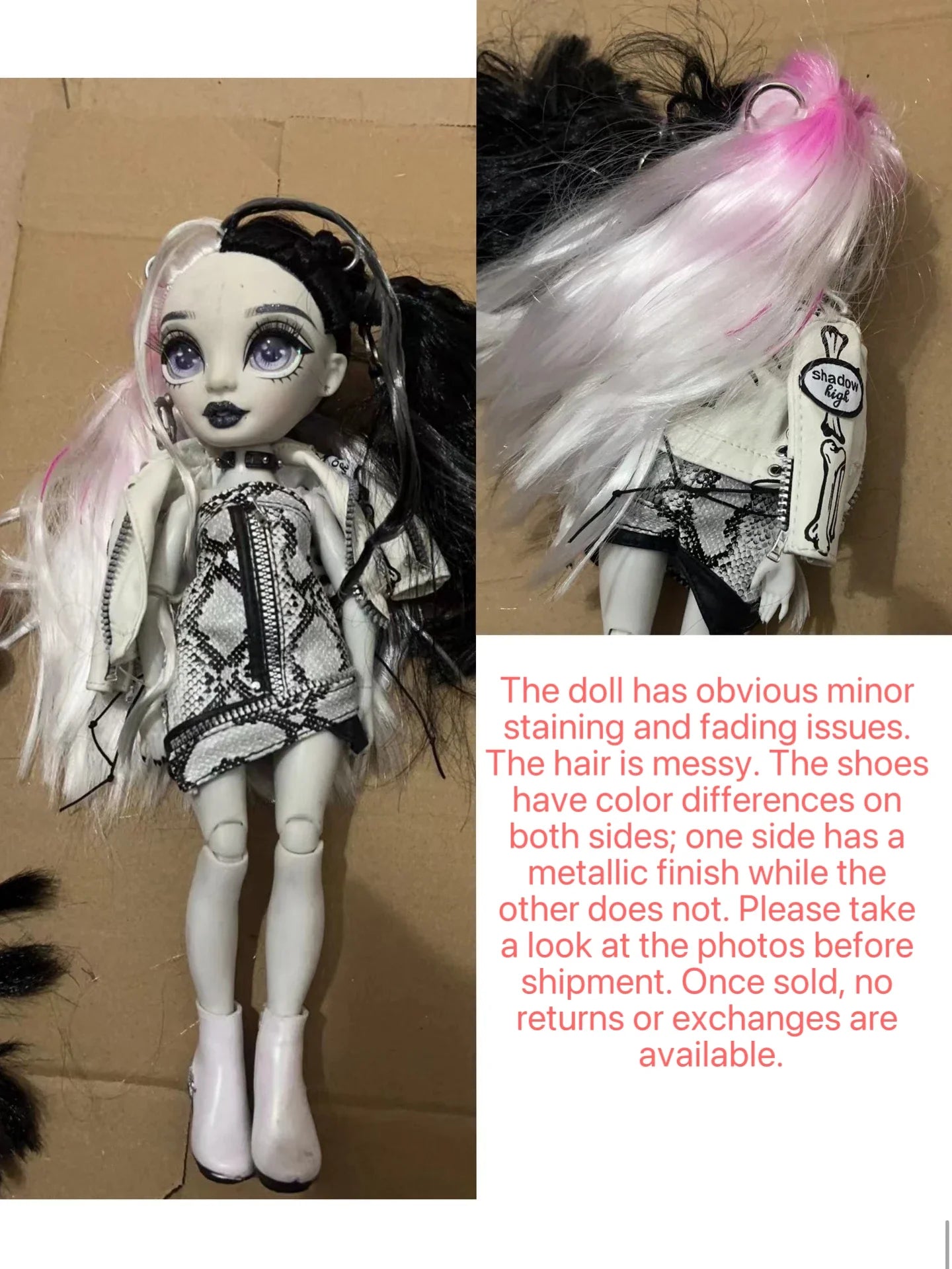 Rainbow High Dolls Shadow High Dolls Authentic Dolls Bratz Dolls Girls' Toys Fashion Toys