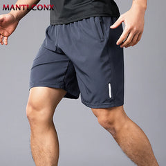 3XL Quick Dry Jogging Fitness Shorts Men Sports Bottoms Thin Breathable