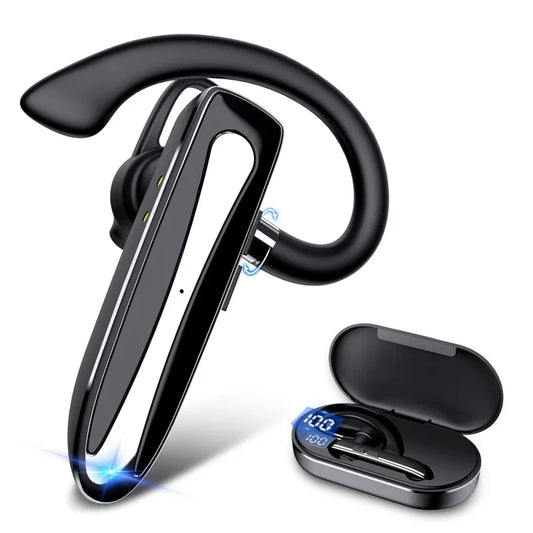 Wireless Bluetooth Headphones With Microphon Earphone ENC Noise Cancelling Handsfree Talking Headset Busines Auriculares Driving