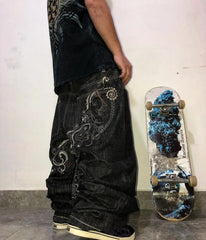 Hip-hop Jeans:  Wide-leg Pants | Baggy Jeans | JNCO Jeans