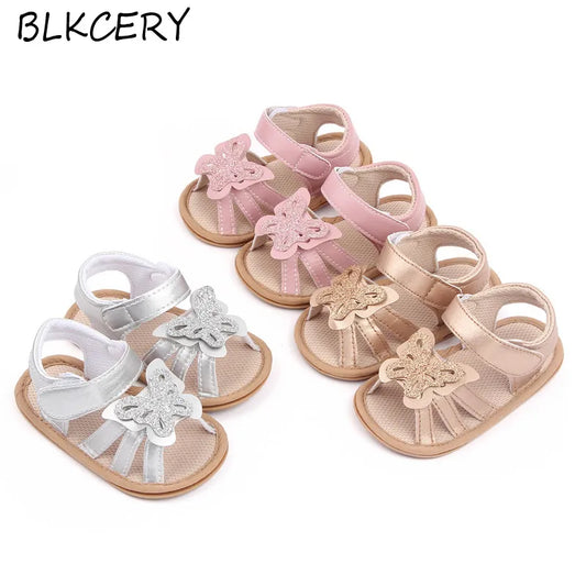 Infant Baby Girl Sandals Toddler Summer Shoes Bebes Soft Rubber