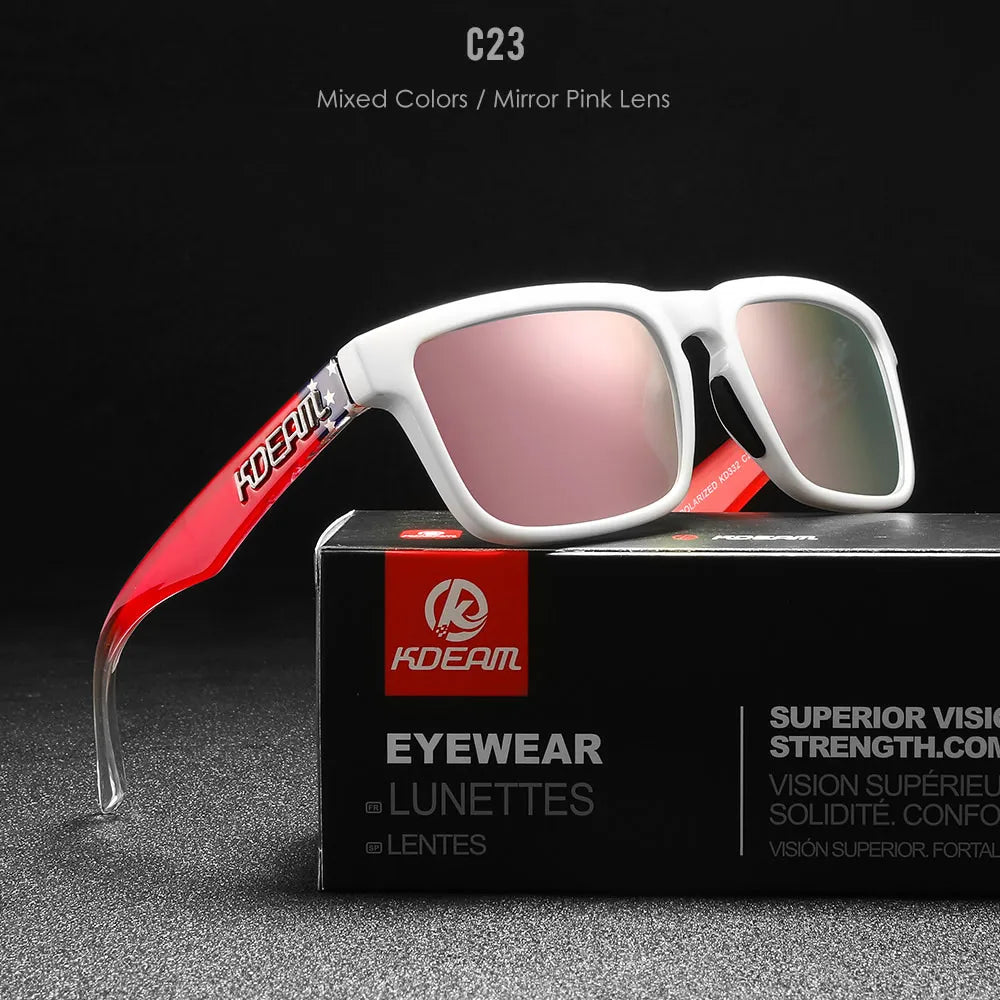 Sunglasses Outdoors Lifestyle Coating Sun Glasses New Matching Colors With Box