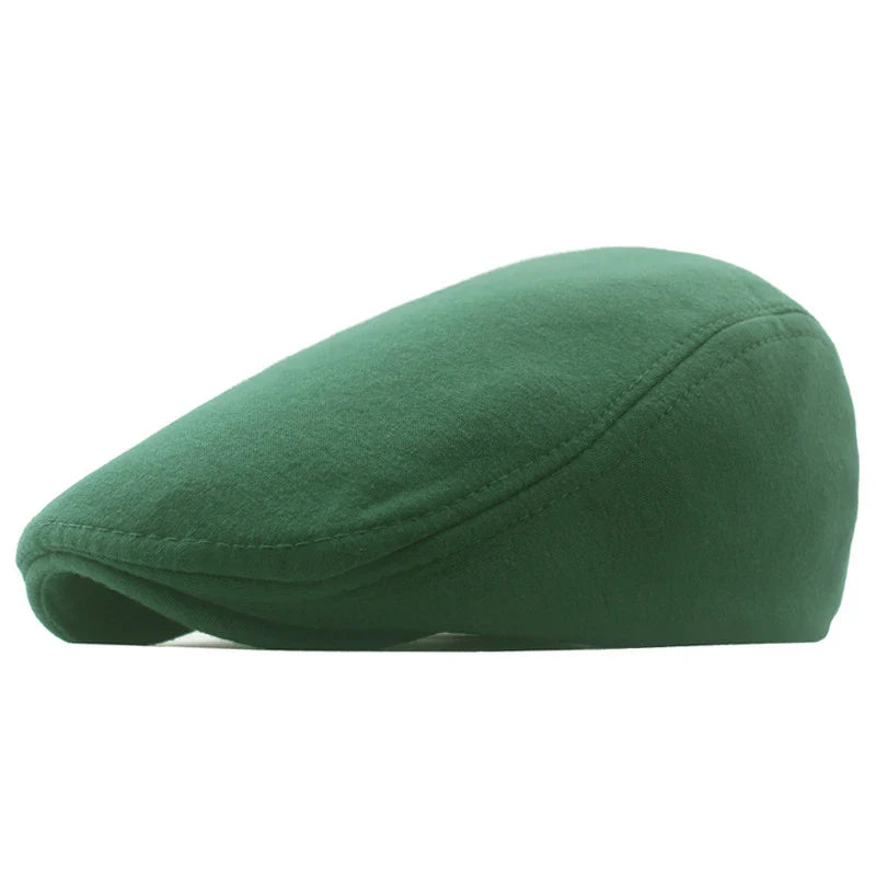 Corduroy Men Hats For Male Retro Berets Seasons Casual Flat Cap Fashion Dad Hats Unisex Bonnet Gorros Hombre Retro Artist Hat