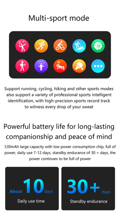 Airbag Smart Watch For huawei watch mens air Pump