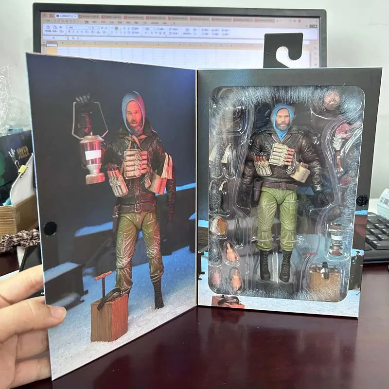 NECA Figure The Thing Ultimate MacReady V.3 (Last Stand) Action Figure Model Toys Joint Movable Doll Collection Figure