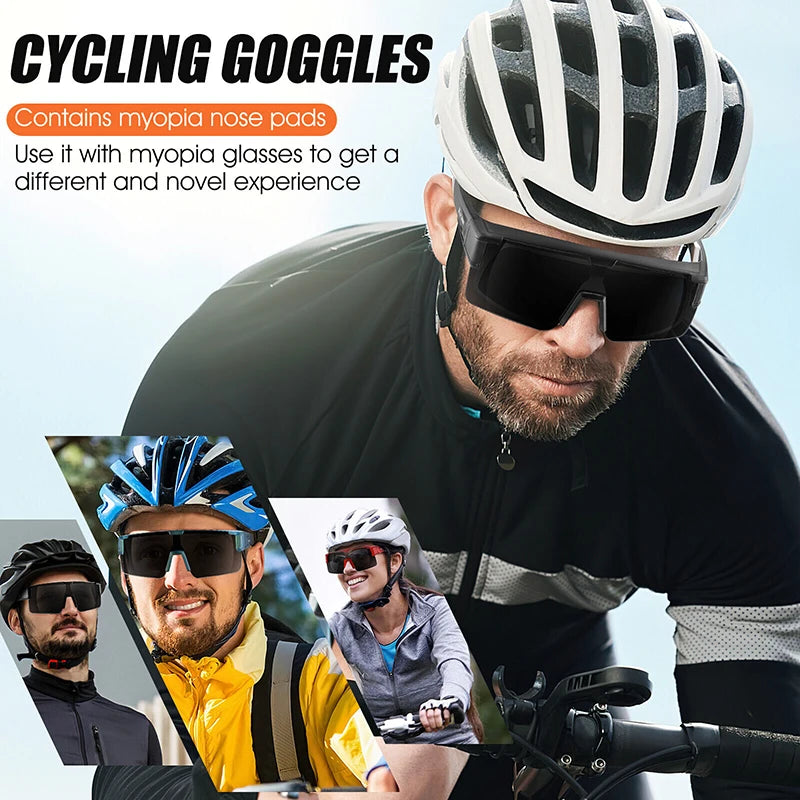 Glasses Cover Sunglass Polarized UV400 Goggles Outdoor Driving Anti-Glare