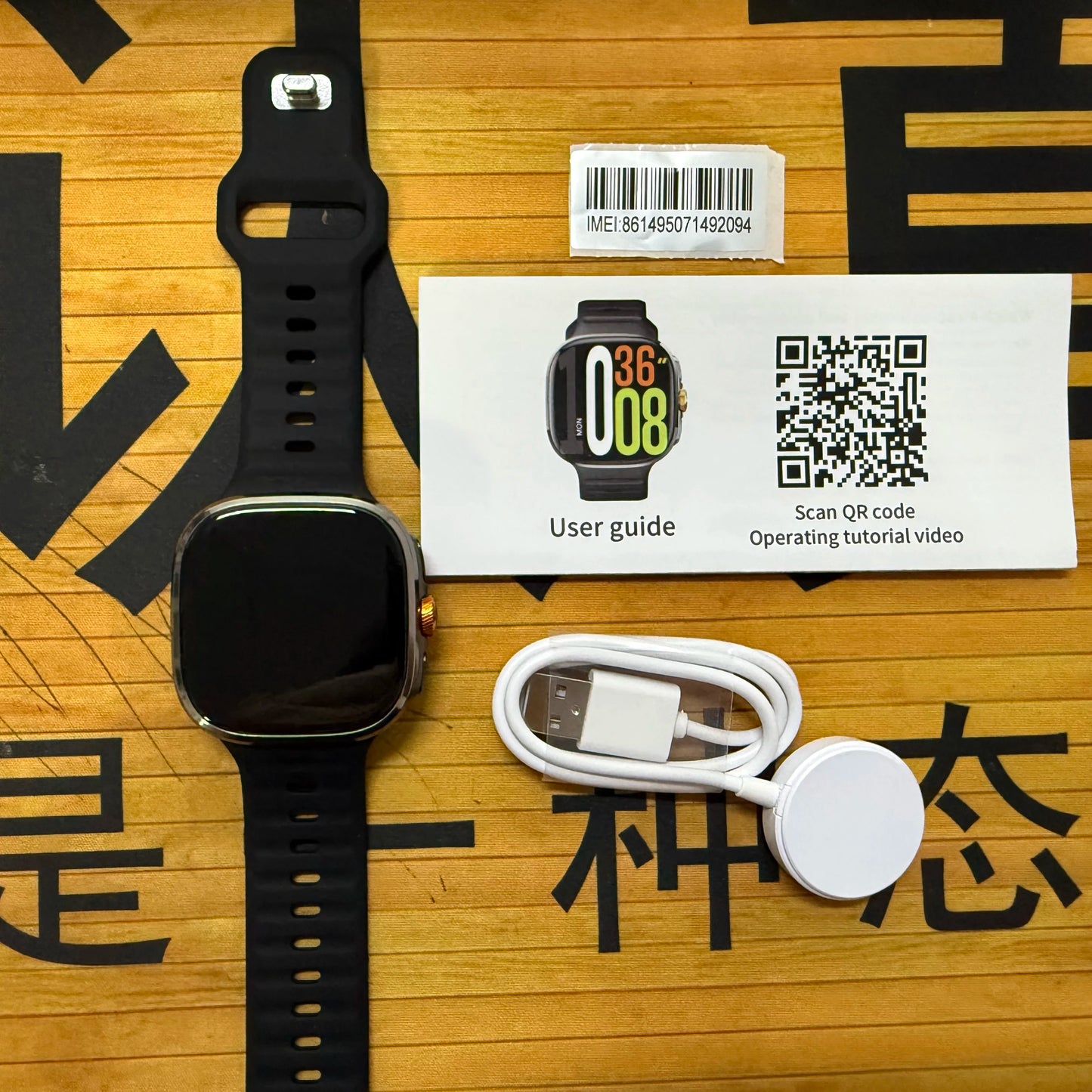 M99 Smartwatch 5G With 2.4inch Amoled Screen 900W Rotating Camera WIFI GPS Position Compass NFC Bluetooth 1024GB Smart Watch