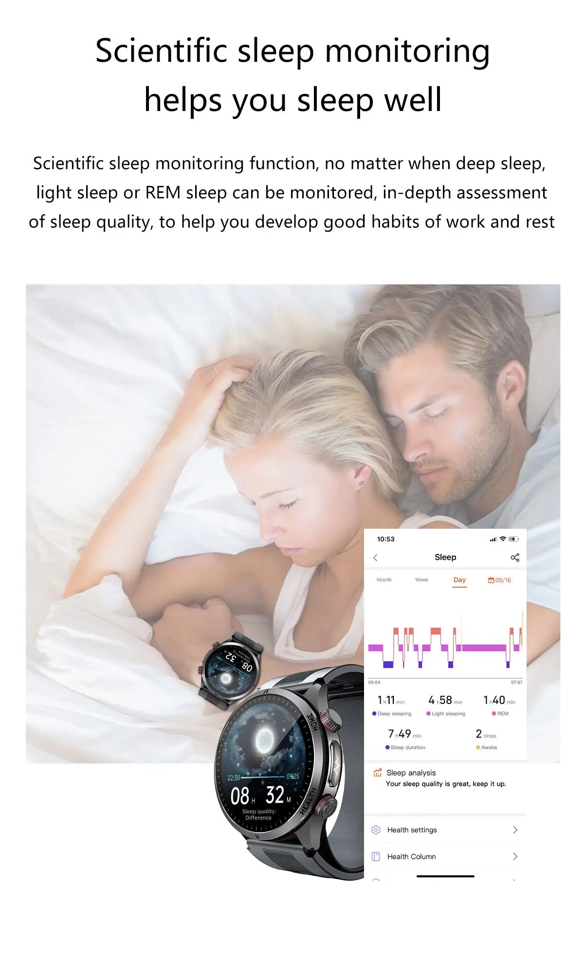 2026New NFC Health Smart Watch Men Air Pump+Air Bag Precise Blood Pressure Fat Measurement Voice Call SmartWatch For Android IOS