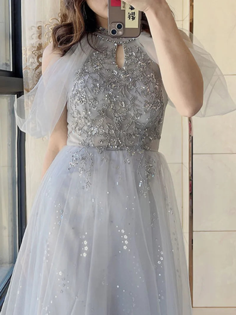 Homecoming Dresses: Fairy Evening Dress High-End Banquet Temperament