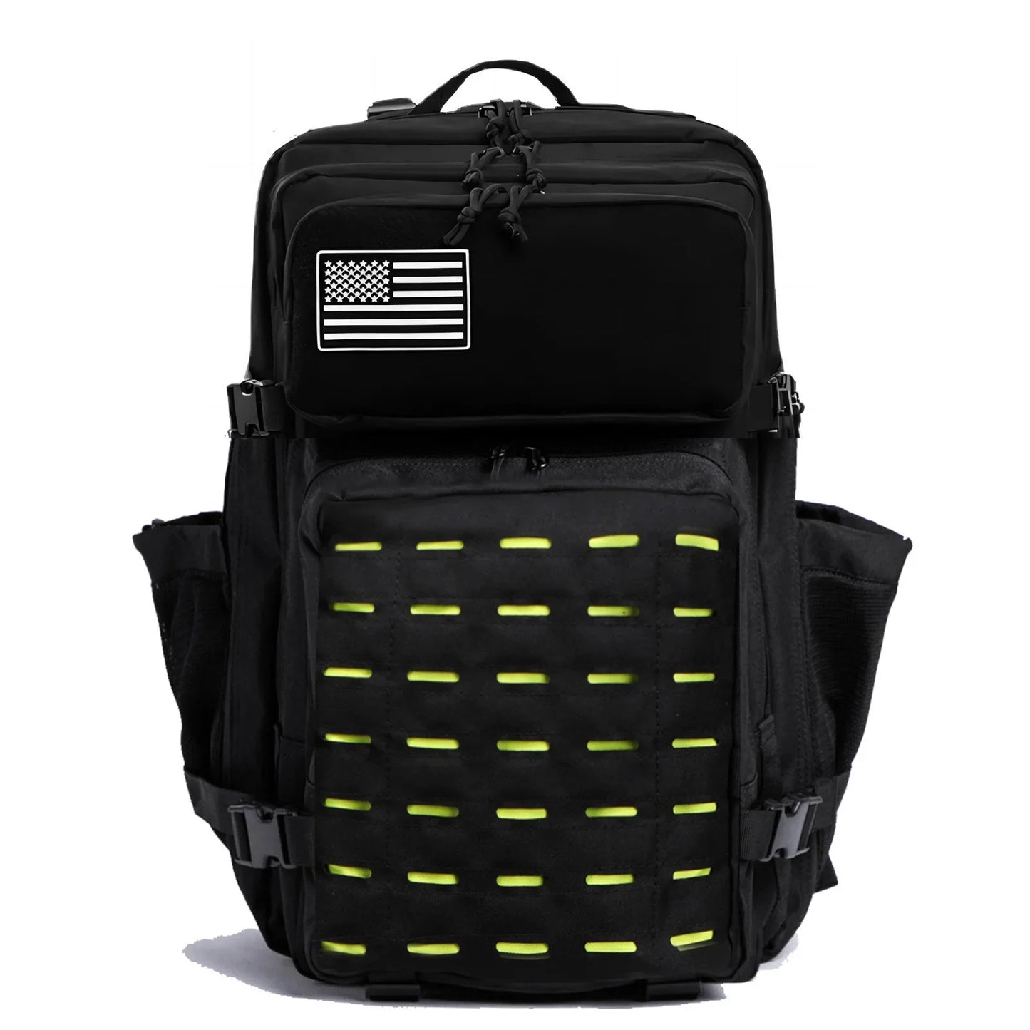 25L/50L Tactical Backpack Bag Hunting MOLLE Backpack GYM For Men EDC Outdoor Hiking Rucksack Witch 2 Bottle Holders