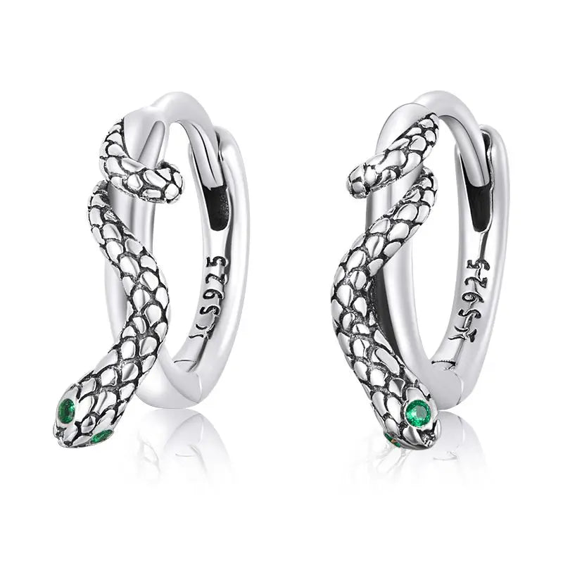 WOSTU 925 Sterling Silver European Simple CZ Ear Buckles Heart Hoop Earrings for Women Wedding Gift Minimalism Jewelry E737