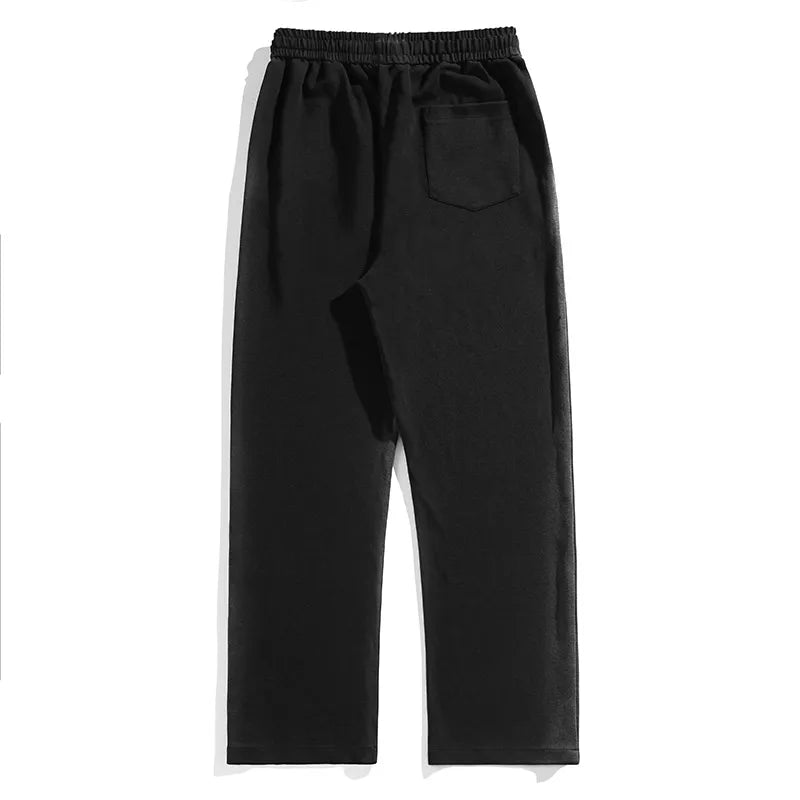 Casual Men's Pants Fashion black Baggy Streetwear jogger Wide Pants Mens