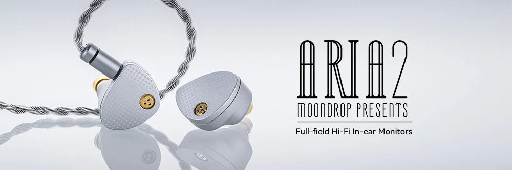 MOONDROP CHU II High Performance Dynamic Driver IEMs Interchangeable Cable in-Ear Headphone