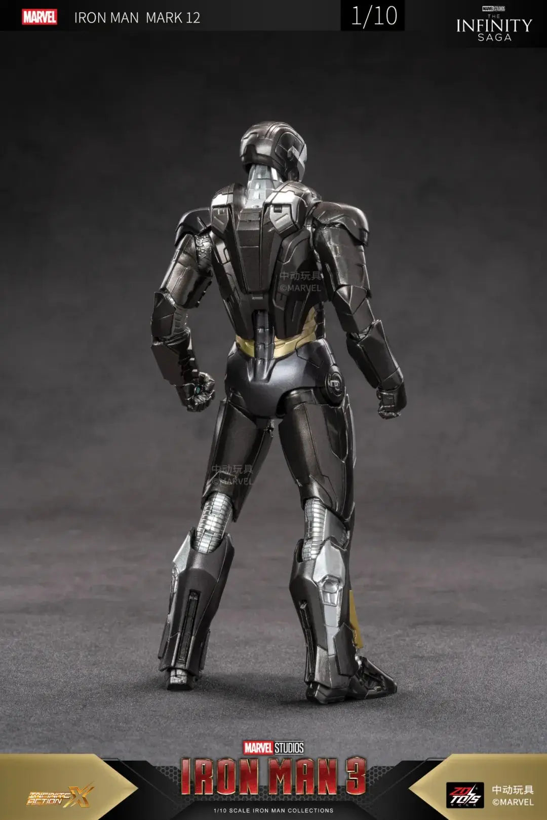 Original ZD Toys Iron Man Tony Stark MK9 MK14 MK12 MK27 MK15 MK35 MK22 MK40 Hammerhead Action Figure Anime Collect Model Gifts