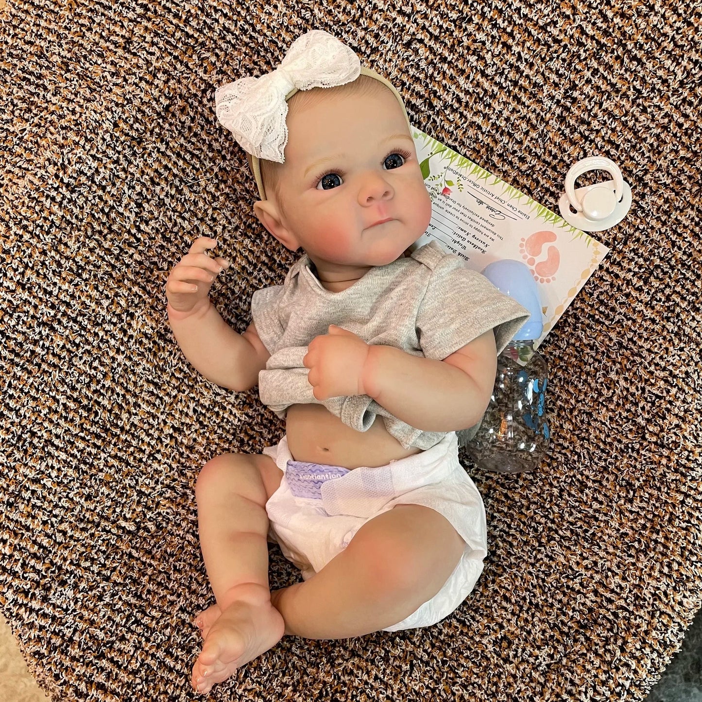 50CM Boy Bettie Full Body Soft Silicone Vinyl Dolls Painted Baby Doll With Painted Hair For Kid's Christmas Gift Muñecas Reborn