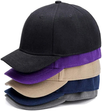Korean Wave Solid Baseball Hat for Men and Women Fashion Versatile Casual Sports