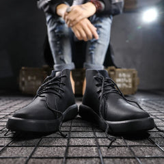 Fashion Outdoor Motorcycle Ankle Military Boots Male Winter Tactical Lace Up Boots