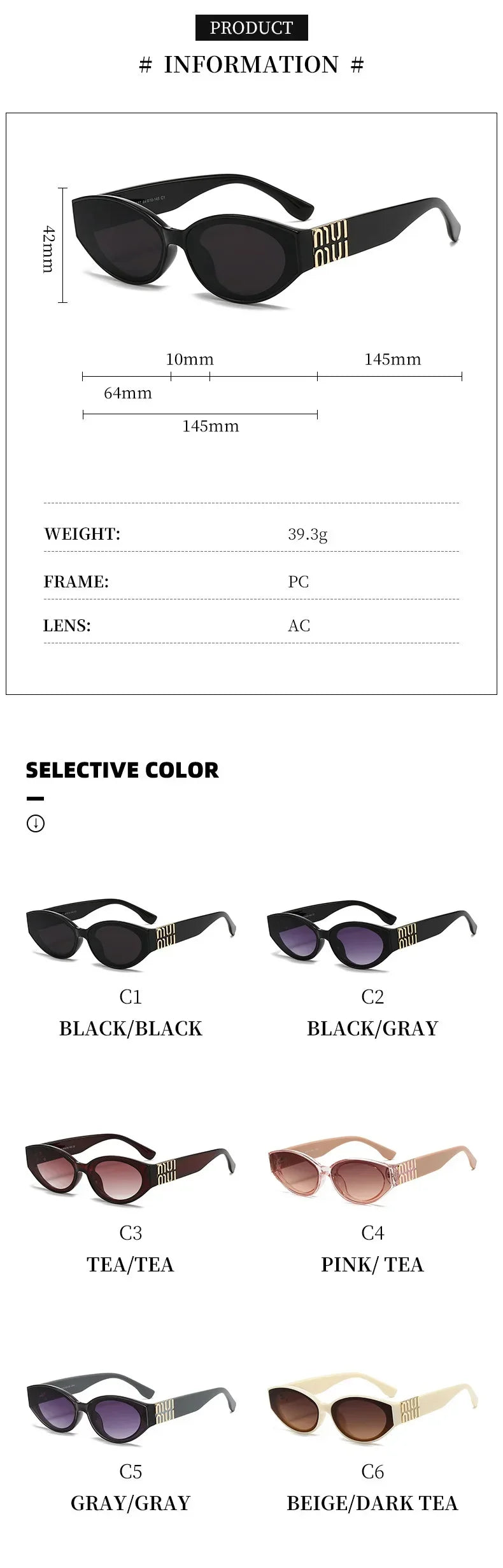 2025 New Fashion Cat Eye Sunglasses Women Men Brand Design Luxury Small Frame Sun Glasses Ladies Eyewears Oculos De Sol UV400