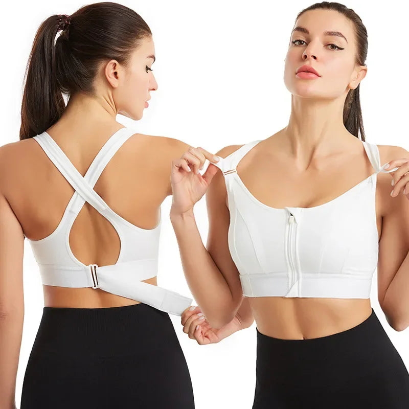 Sports Bras For Women Elastic Fitness Athletic Brassiere Slim Yoga Crop Top