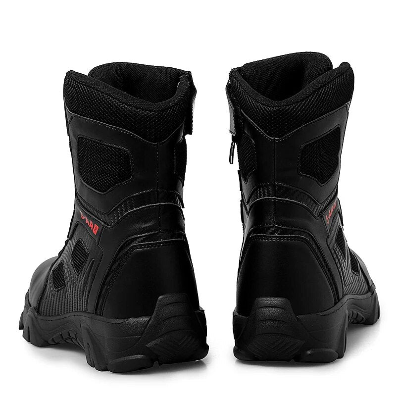 Men's Tactical Military Outdoor Boots Desert Work Shoes Camping Hiking Hunting Boots