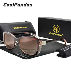 Diamond Gradient lens Sunglasses Women Polarized Glasses