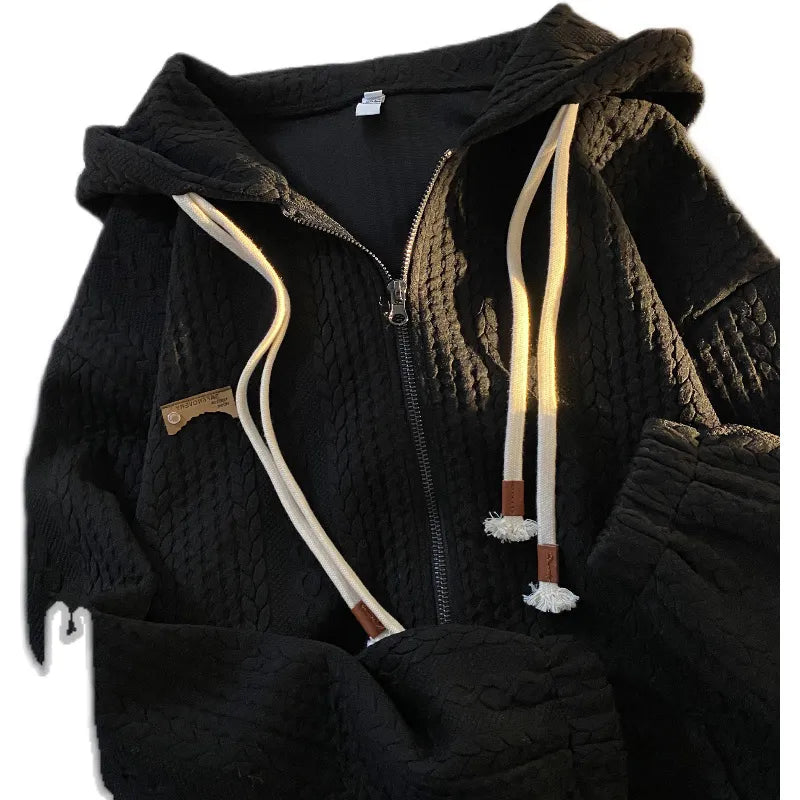 Loose Zip Up Hoodies with Pocket Vintage Zipper Hooded Sweatshirts Women Streetwear